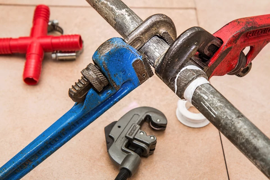some plumbing tools